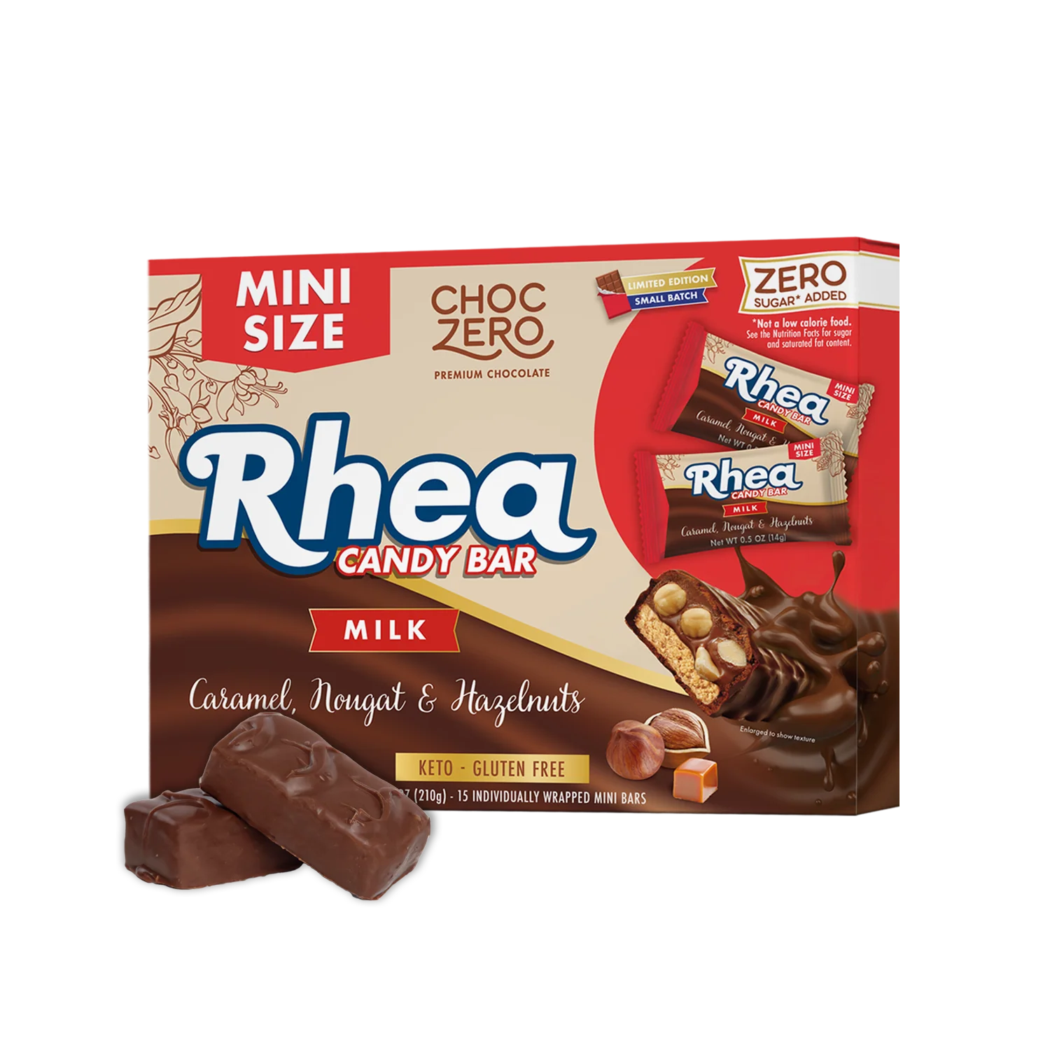 Mini Hazelnut Rhea Bars